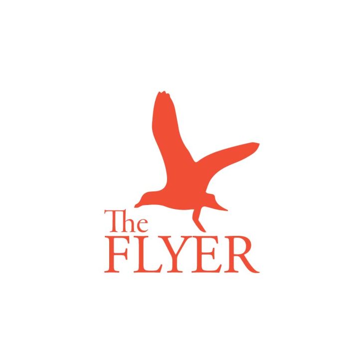 The Flyer Logo Vector