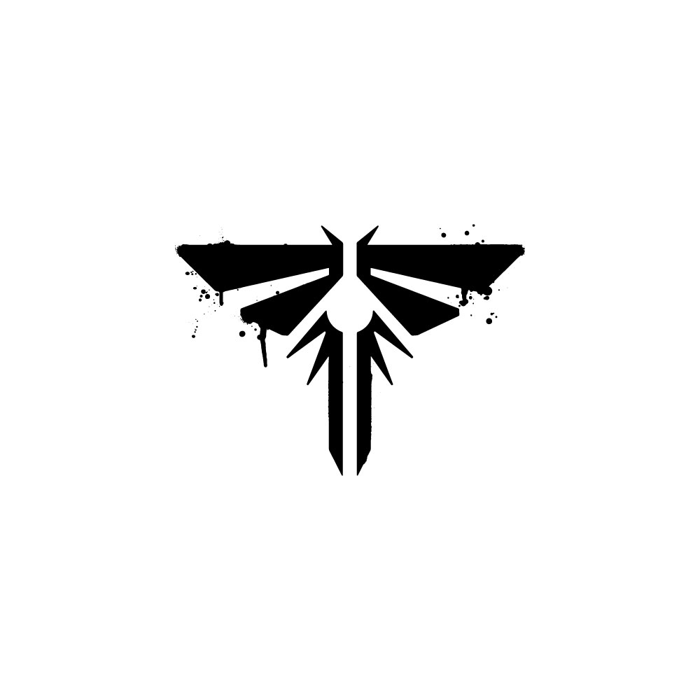 The Last Of Us Black Icon Vector Ai PNG SVG EPS Free Download 