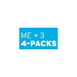 Ticketmaster me+3 4pack Logo Vector