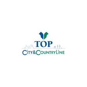 Top City & Country Line Logo Vector