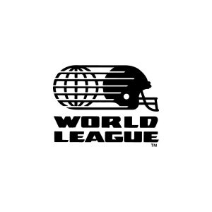 WORLD LEAGUE OF AMERICAN FOOTBALL (WLAF) LOGO VECTOR