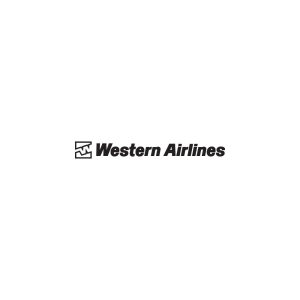 Western Airlines Logo Vector