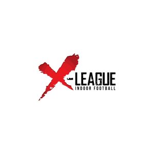 X LEAGUE INDOOR FOOTBALL (X LEAGUE) LOGO VECTOR