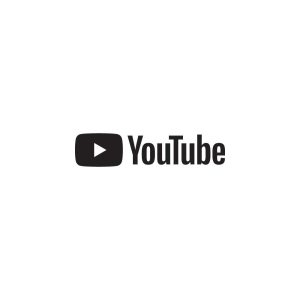 Youtube Monochrome Logo Vector - (.ai .png .svg .eps Free Download)