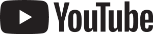 YouTube Monochrome Logo Vector