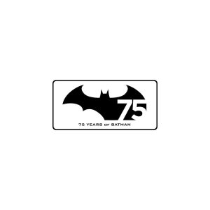 batman 75 years Logo Vector