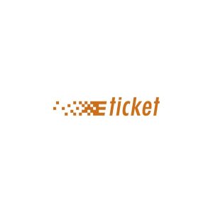 e Ticket Logo Vector