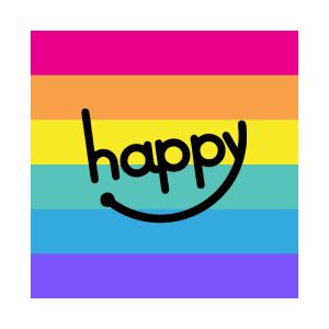 happy pride logo