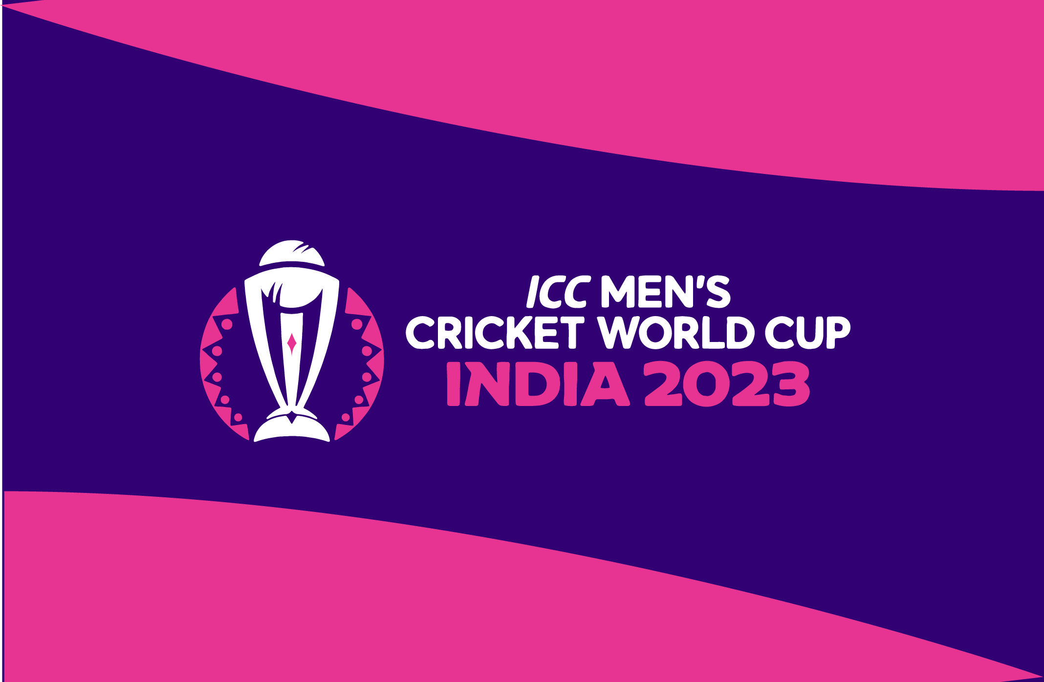 icc men's cricket world cup india 2023 logo
