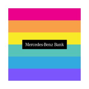 Mercedes benz pride logo