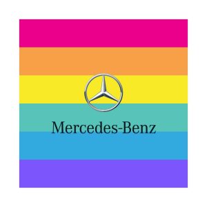 Mercedes pride logo