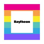 Raytheon pride logo