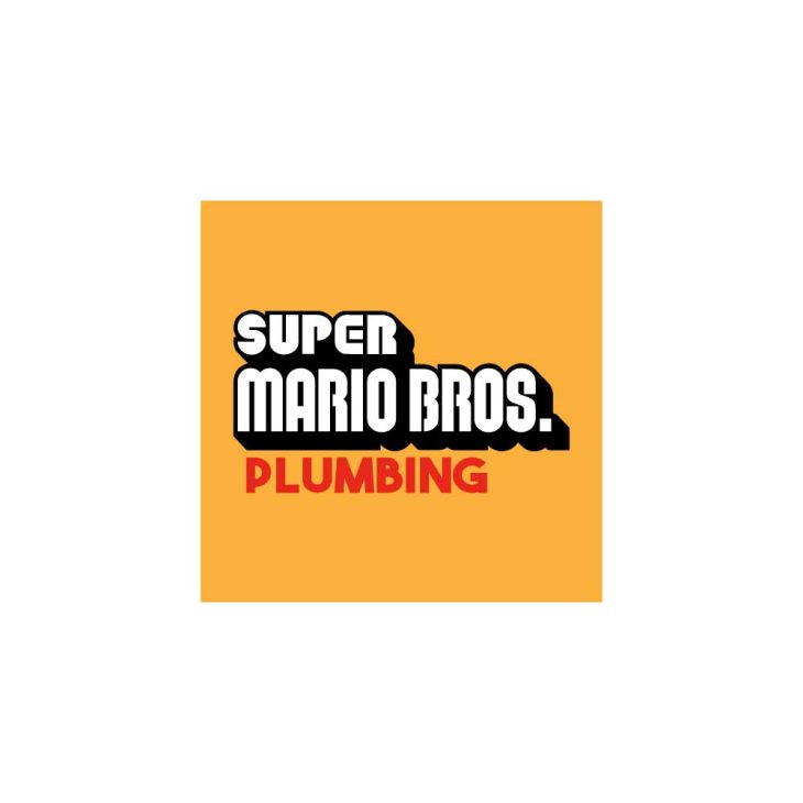 Super Mario Bros Plumbing Logo Vector Ai Png Svg Eps Free Download