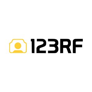 123RF Logo Vector