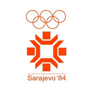 1984 Winter Olympics Logo Vector