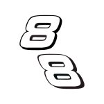 8 Dei Earnhardt Logo Vector