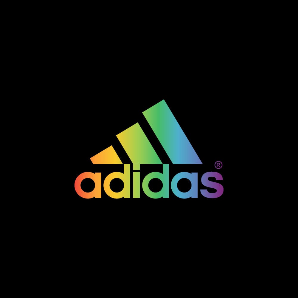 ADIDAS Pride Logo Rainbow Colors - (.Ai .EPS Download)