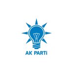 AK Parti Mavi Bayrak Logo Vector