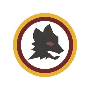 AS Roma Football Club Logo Vector