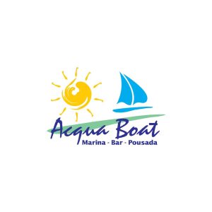 Acqua Boat Logo Vector