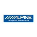 Alpine   Driving Mobile Media Innovation Logo Vector