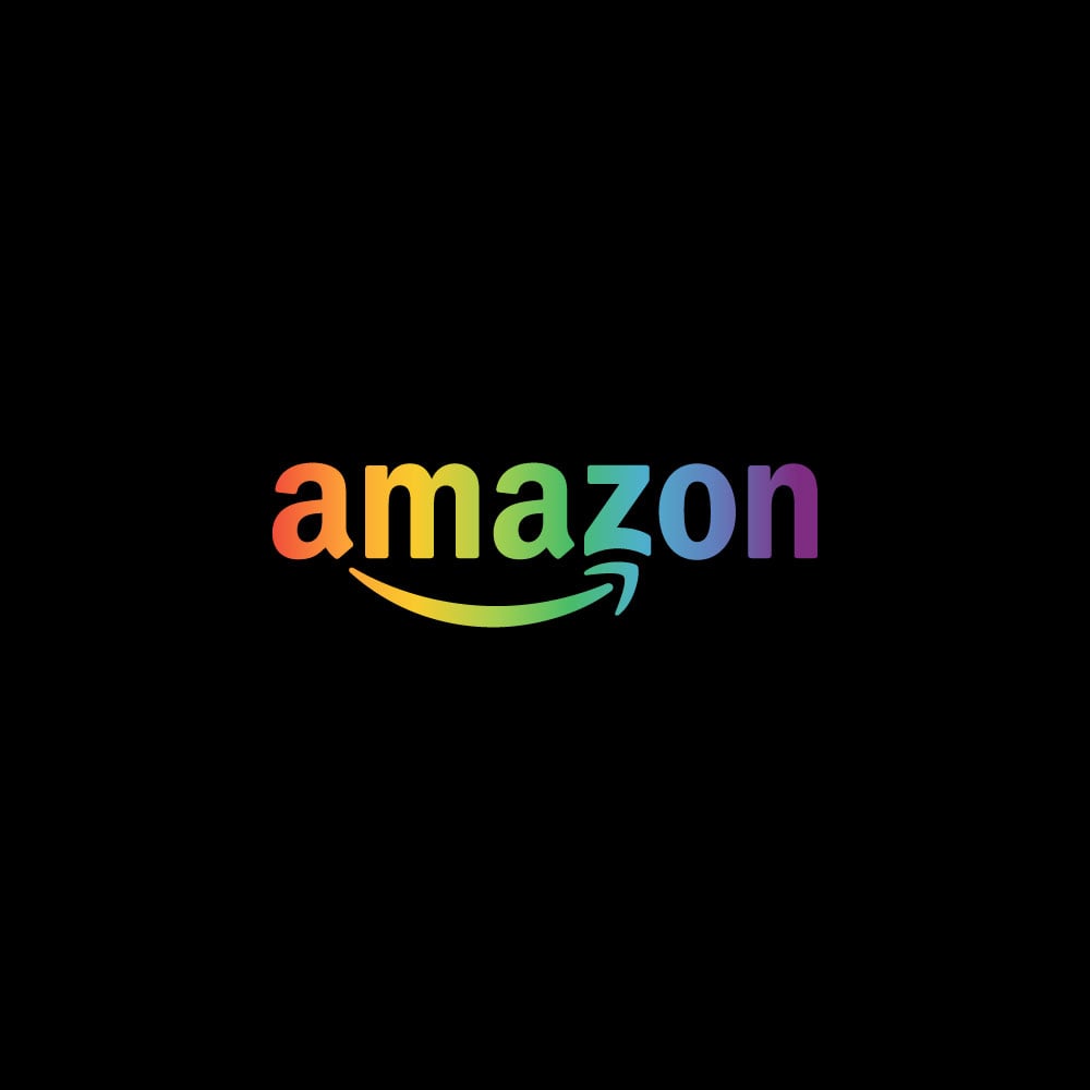 Amazon Pride Logo   Rainbow Colors