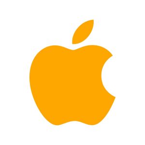 Apple Orange  Icon Vector