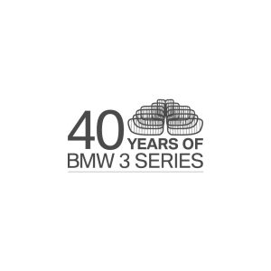 BMW 3 Series 40 Years Logo Vector