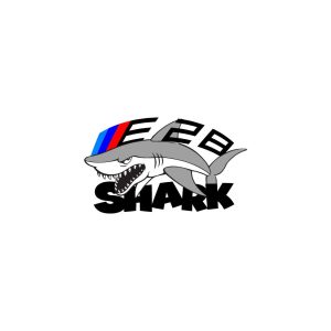 BMW E28 Shark Logo Vector