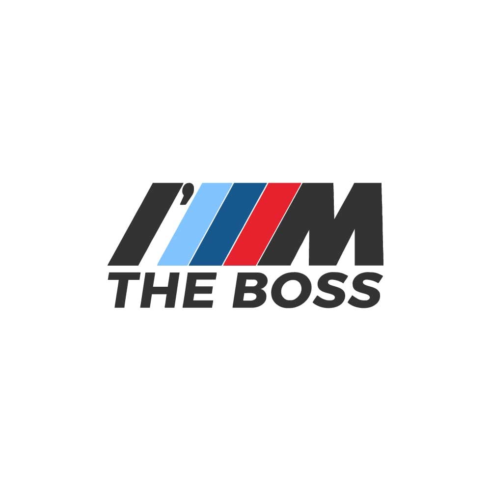 BMW I’M THE BOSS Logo Vector
