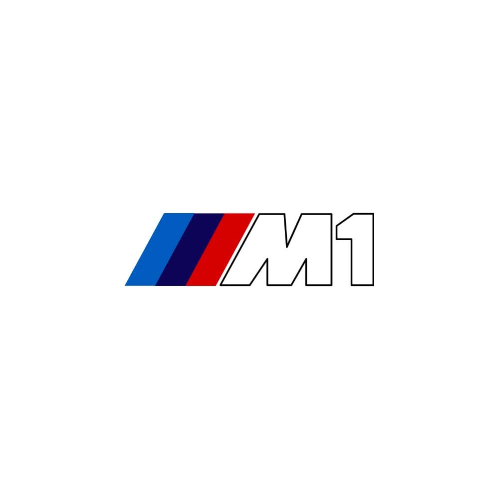 BMW M1 Logo Vector