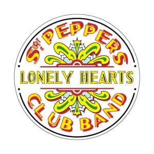 Beatles Sgt Pepper’s Lonely Hearts Club Band Logo Vector