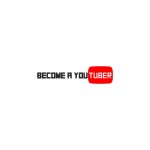 Become a YouTuber Logo Vector