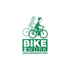 Bike 2 Work Logo Vector