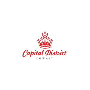 Capital District Kuwait Logo Vector