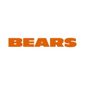 Chicago Bears Wordmark Logo Vector