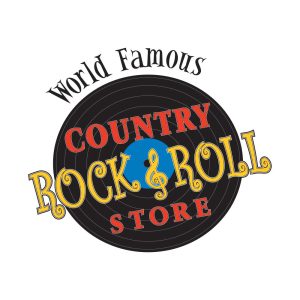 Country Rock n Roll Store Logo  Vector