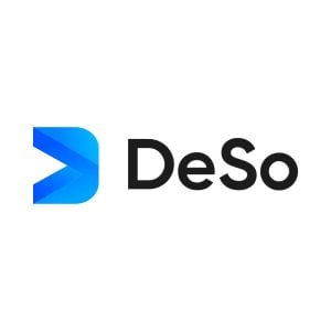 Decentralized social (DESO) Logo Vector
