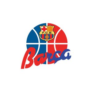 Fc Barcelona De Baloncesto (Escudo Antiguo) Logo Vector