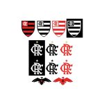 Flamengo Escudo Novo E Temas Logo Vector