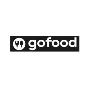 GoFood White Logo Vector