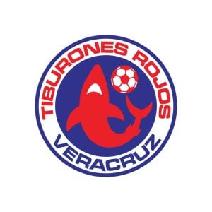 Halcones Rojos De Veracruz Logo Vector