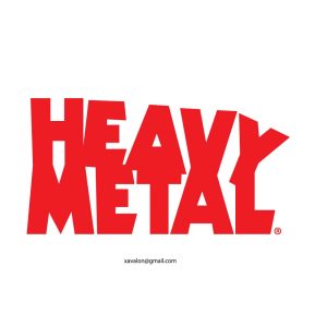 Heavy Metal Magazine Logo  Vector