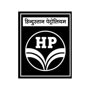 Hindustan Petroleum White Logo Vector