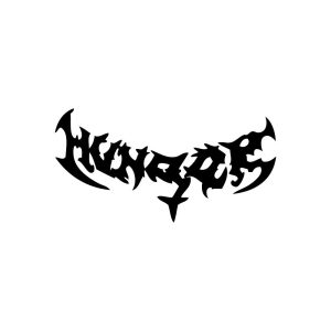 Hunger Thrash Metal Logo Vector