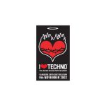 I Love Techno 2002 Logo Vector