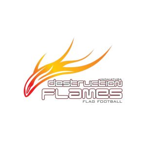 Indaiatuba Destruction Flames Logo Vector