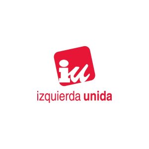 Izquierda Unida Version Bocadillo Logo Vector