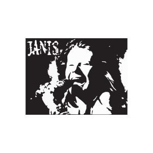 Janis Joplin Logo Vector