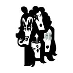 KISS band Logo  Vector